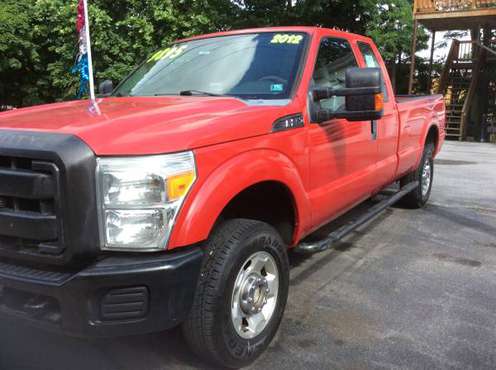 2012 FORD F250 SUPERCAB 4x4 with 8 FOOT BED INSPECTED!!!!!!!!!!!!!!!!! for sale in York, PA