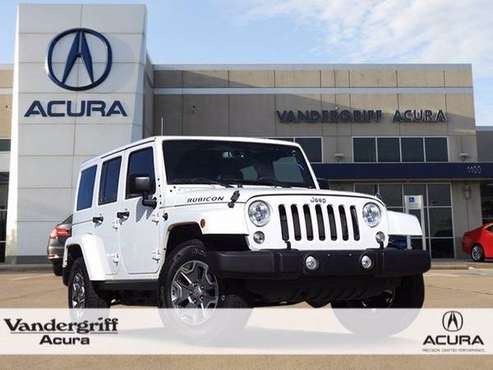 2016 Jeep Wrangler Unlimited Rubicon - - by dealer for sale in Arlington, TX