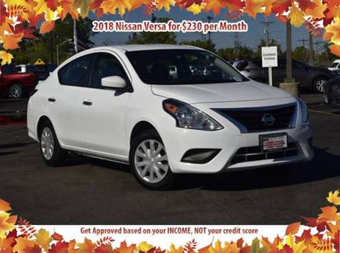 Get a 2018 Nissan Versa for $230/mo BAD CREDIT NO PROBLEM - cars &... for sale in Des Plaines, IL