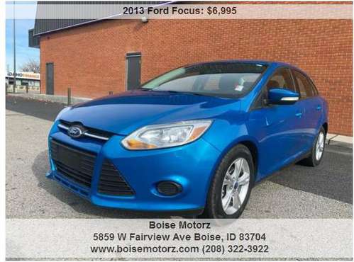2013 Ford Focus SE~~~~~LOW MILES~~~~~LIKE NEW~~~~GREAT ON GAS~~~ -... for sale in Boise, ID