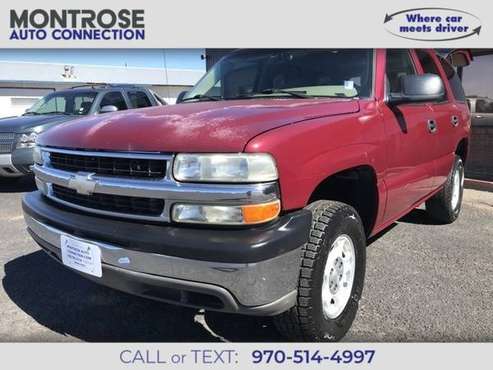 2006 Chevrolet Tahoe LS - cars & trucks - by dealer - vehicle... for sale in MONTROSE, CO