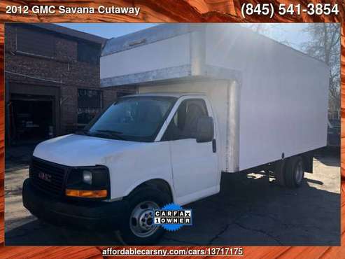 2012 GMC Savana Cutaway - cars & trucks - by dealer - vehicle... for sale in Kingston, NY