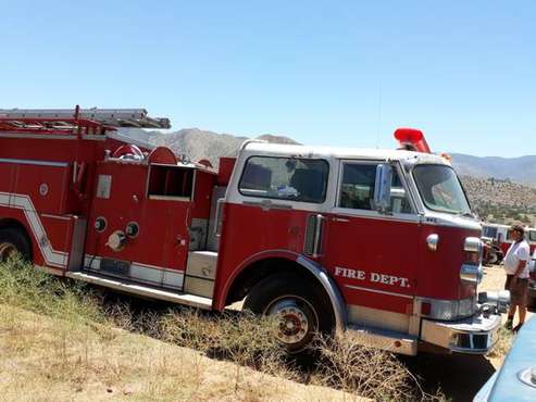 Fire Truck - Save Your Home! - cars & trucks - by owner - vehicle... for sale in Acton, CA