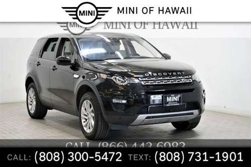 2017 Land Rover Discovery Sport HSE - - by dealer for sale in Honolulu, HI