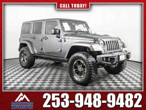 2016 Jeep Wrangler Unlimited Sahara 75th Anniversary 4x - cars & for sale in PUYALLUP, WA