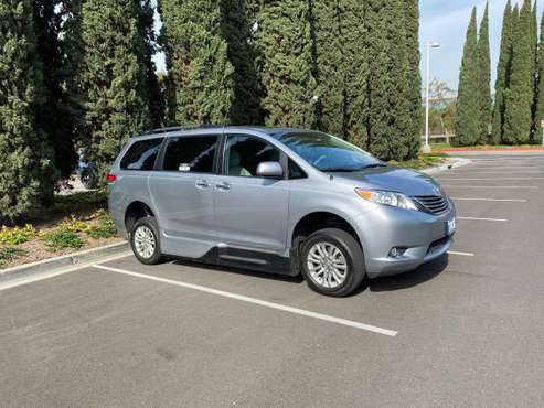 2013 Toyota Sienna mobility van for sale in Irvine, CA