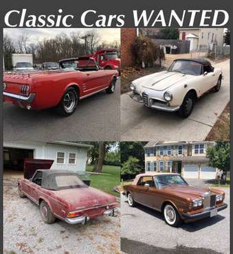 Classic Sport cars Wanted - cars & trucks - by owner - vehicle... for sale in Winston Salem, NC
