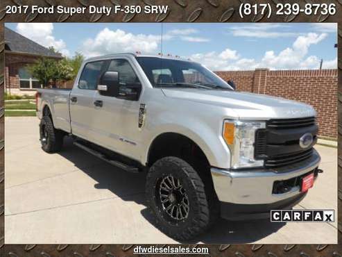 2017 Ford F 350 SRW XL 4WD Crew Cab LIFTED CUSTOM WHEELS SUPER NICE... for sale in Lewisville, TX