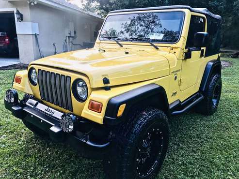 * 2001 JEEP WRANGLER SPORT 4.0-4X4 AUTOMATIC-SUPER NICE! * - cars &... for sale in Orlando, FL