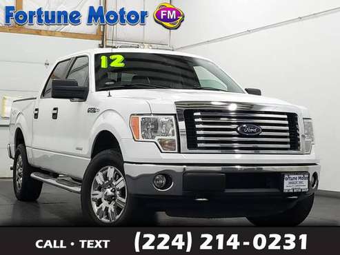 2012 Ford F-150 4WD SuperCrew 145 XLT - - by for sale in WAUKEGAN, IL