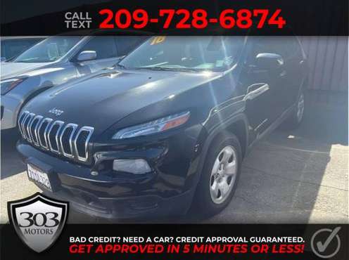 2016 Jeep Cherokee Sport SUV 4D - - by dealer for sale in Stockton, CA