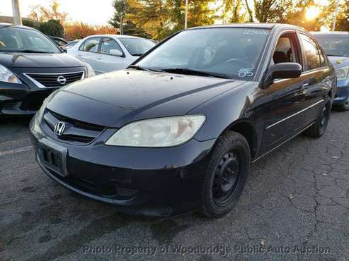 2005 *Honda* *Civic Sedan* *LX Automatic SE* Black - cars & trucks -... for sale in Woodbridge, District Of Columbia