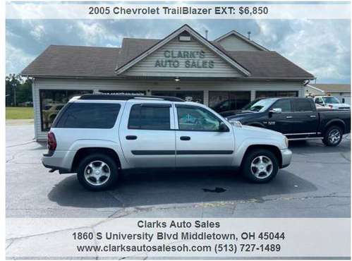2005 Chevrolet TrailBlazer EXT LS 4WD 4dr SUV 106855 Miles - cars &... for sale in Middletown, OH