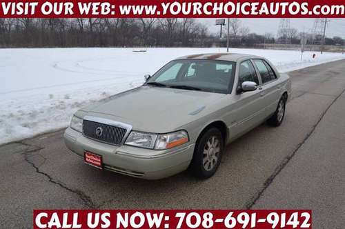2004*MERCURY*GRAND MARQUIS*LS*PREMIUM LEATHER ALLOY GOOD TIRES 675302 for sale in CRESTWOOD, IL