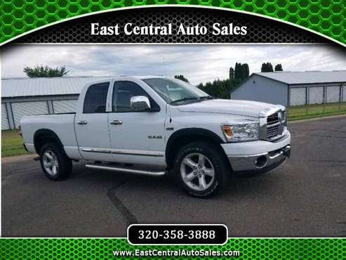 2008 Dodge Ram 1500 SXT Quad Cab Long Bed 4WD for sale in Rush City, MN