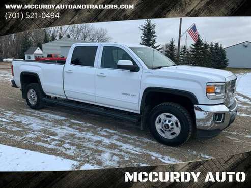 2015 GMC 2500hd crew LONG - cars & trucks - by dealer - vehicle... for sale in Cavalier, ND