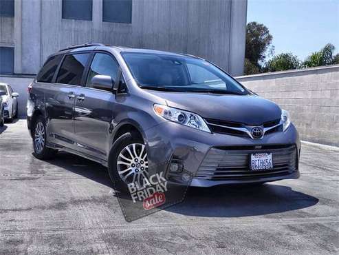 2018 Toyota Sienna XLE Predawn Gray Mica/Ash - - by for sale in Culver City, CA