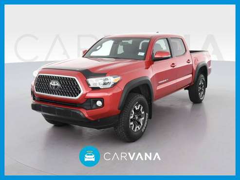 2018 Toyota Tacoma Double Cab TRD Off-Road Pickup 4D 5 ft pickup Red for sale in Jacksonville, FL