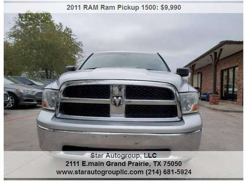 2011 RAM Ram Pickup 1500 - cars & trucks - by dealer - vehicle... for sale in Grand Prairie, TX