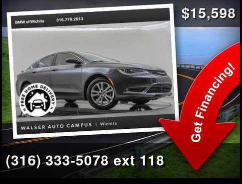2015 Chrysler 200 Limited - - by dealer - vehicle for sale in Wichita, OK