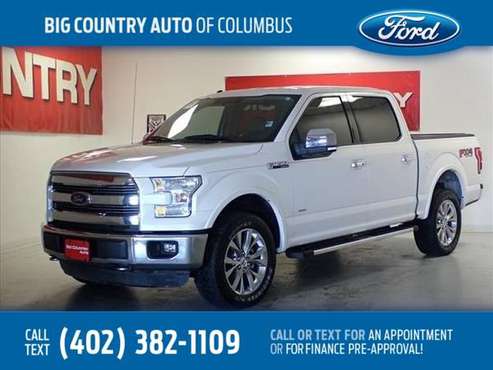 2015 Ford F-150 4WD SuperCrew 145 Lariat - - by dealer for sale in Columbus, NE
