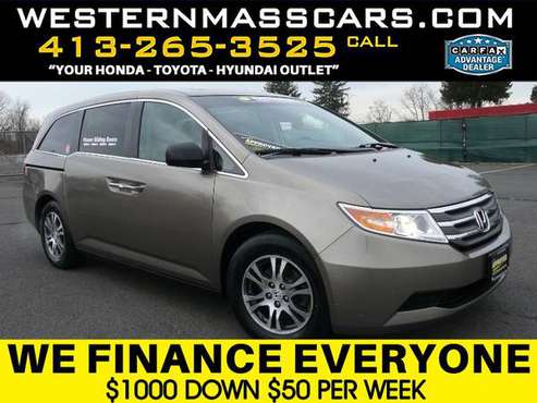 2011 HONDA ODYSSEY EX-L*POWER DOORS*NEW LEATHER*RUNS AWSOME!!!!! -... for sale in Springfield, MA