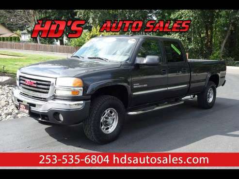 2004 GMC Sierra 2500HD SLT Crew Cab Long Bed 4WD for sale in PUYALLUP, WA