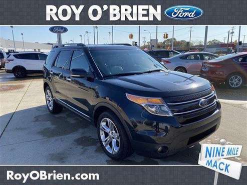 2012 Ford Explorer SUV Limited - Ford Black - cars & trucks - by... for sale in St Clair Shrs, MI