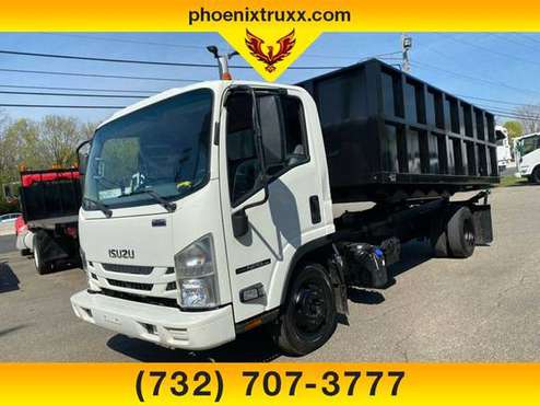 2018 ISUZU NPR HD 2dr cab over Chassis NEW LANDSCAPE DUMP BODY for sale in south amboy, NJ