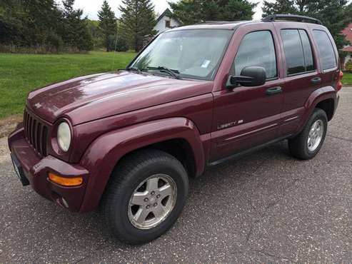 2002 Jeep Liberty 4x4 Limited every option looks great no problems for sale in Stillwater, MN