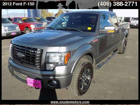 2012 Ford F-150, FX4, 4X4, LEATHER, HEATED SEATS, BACK UP CAMERA,... for sale in Belgrade, MT