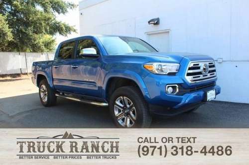 2018 Toyota Tacoma Limited - cars & trucks - by dealer - vehicle... for sale in Hillsboro, WA