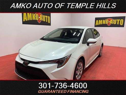 2020 Toyota Corolla LE LE 4dr Sedan $1200 - cars & trucks - by... for sale in Temple Hills, District Of Columbia