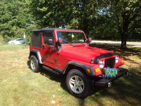 2004 Jeep Wrangler - cars & trucks - by owner - vehicle automotive... for sale in Buxton, ME