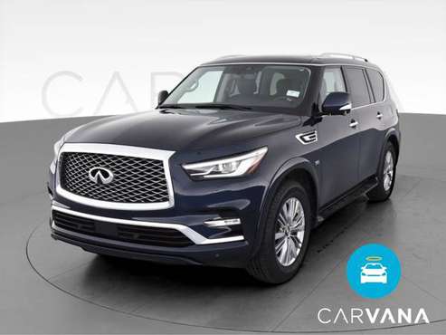 2019 INFINITI QX80 LUXE Sport Utility 4D suv Blue - FINANCE ONLINE -... for sale in Van Nuys, CA