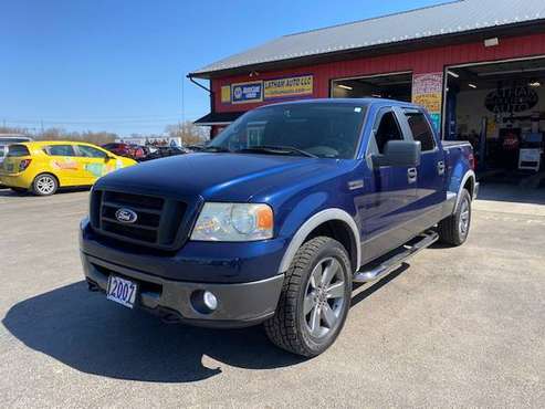 07 Ford F-150 SUPERCREW FX4 FLARESIDE 4X4 V8-GREAT CONDITION! for sale in Ogdensburg, NY