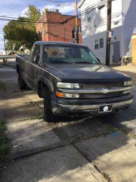 2002 Chevy silver 1500 for sale in Braddock, PA