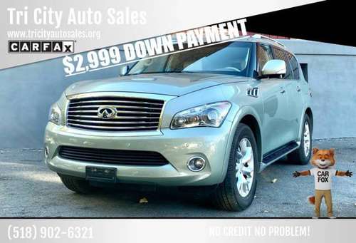 2012 SAGE Infiniti QX56 4x4 4dr SUV - 7 seater - Financing Available... for sale in Schenectady, NY