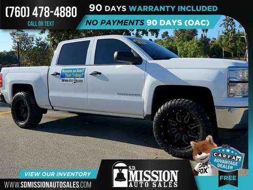 2014 Chevrolet Silverado 1500 LT FOR ONLY $388/mo! - cars & trucks -... for sale in Vista, CA