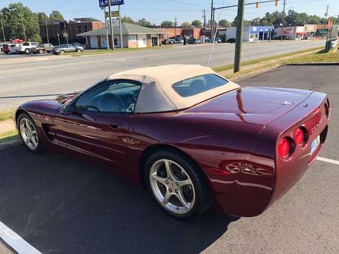 2003 corvette convertible(50th) - cars & trucks - by owner - vehicle... for sale in Asheboro, NC