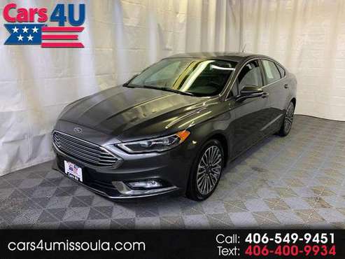 2017 Ford Fusion Titanium AWD - cars & trucks - by dealer - vehicle... for sale in Missoula, MT