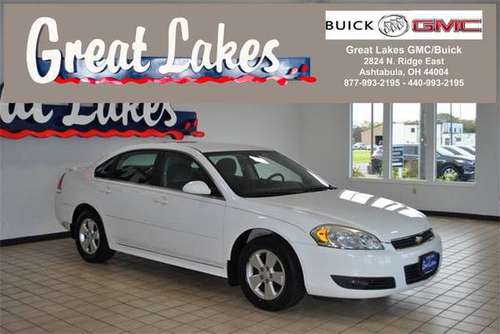2010 Chevrolet Chevy Impala LT - cars & trucks - by dealer - vehicle... for sale in Ashtabula, OH