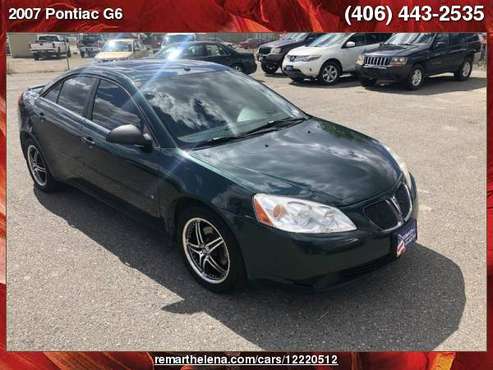 2007 Pontiac G6 4dr Sdn GT *Trade-In's, Welcome!* for sale in Helena, MT