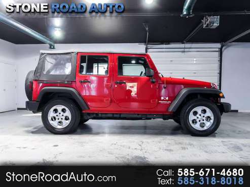 2009 Jeep Wrangler Unlimited 4WD 4dr X for sale in Ontario, NY