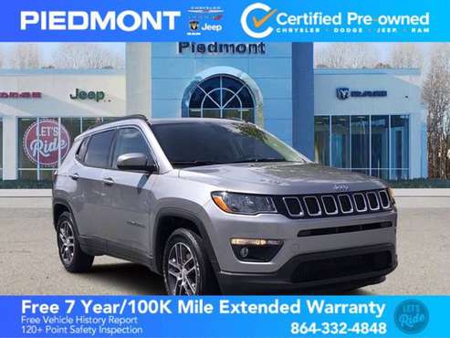2020 Jeep Compass Billet Silver Metallic Clearcoat Buy Now! - cars & for sale in Anderson, SC