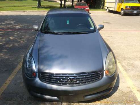 2005 Infiniti G35 Coupe - cars & trucks - by owner - vehicle... for sale in Grand Prairie, TX