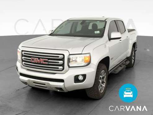 2015 GMC Canyon Crew Cab SLE Pickup 4D 5 ft pickup Silver - FINANCE... for sale in Valhalla, NY
