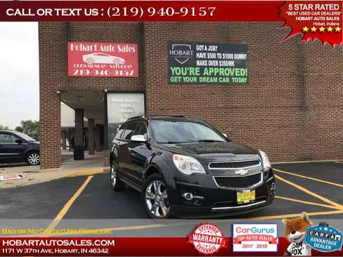 2011 CHEVROLET EQUINOX LTZ $500-$1000 MINIMUM DOWN PAYMENT!! CALL OR... for sale in Hobart, IL