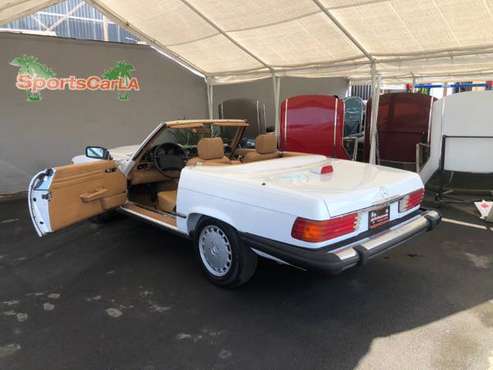 1987 Mercedes-Benz 560-Class 560 SL Stock A1329 for sale in Los Angeles, CA