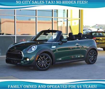 2019 Mini Convertible Cooper S - Hot Deal! - cars & trucks - by... for sale in Tempe, AZ